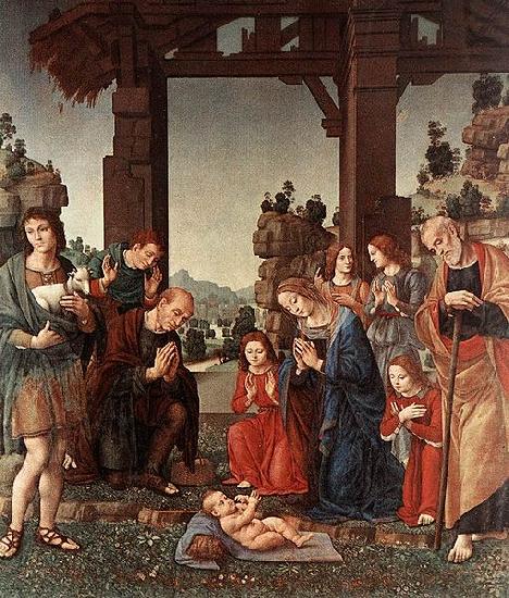 The Adoration of the Shepherds, LORENZO DI CREDI